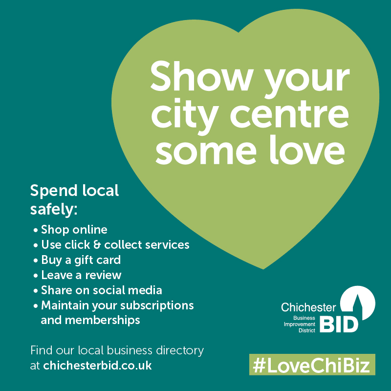 Chichester BID Show some love for your city this Valentine’s Day