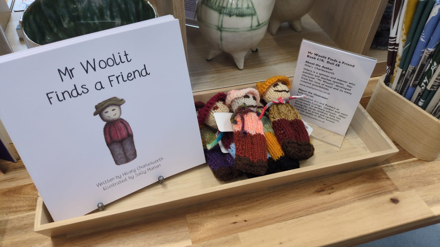 Mr Woolet Finds a Friend At Oxmarket Contemporary